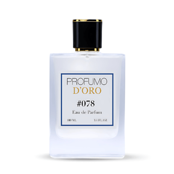 Profumo D’oro #078 – luxuriöse Verpackung des Unisex Eau de Parfum, inspiriert von dunkler Sinnlichkeit und Eleganz